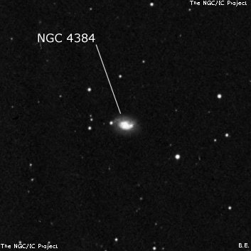 NGC 4384 - галактика. Описание NGC 4384:, Галактика в созвездии Большая Медведица