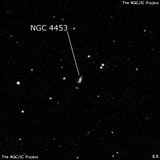 NGC 4453 - спиральная галактика. Описание NGC 4453:, Галактика в созвездии Дева