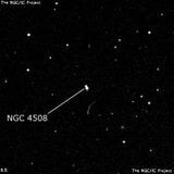 NGC 4508 - две звезды. Описание NGC 4508:, Двойная звезда в созвездии Дева