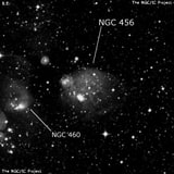 NGC 456 - туманность. Описание NGC 456:, Рассеянное скопление в созвездии Тукан