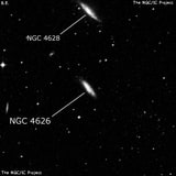 NGC 4626 - галактика. Описание NGC 4626:, Галактика в созвездии Дева