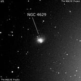 NGC 4629 - галактика. Описание NGC 4629:, Галактика в созвездии Дева
