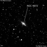 NGC 4672 - спиральная галактика. Описание NGC 4672:, Галактика в созвездии Центавр