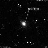 NGC 4701 - спиральная галактика. Описание NGC 4701:, Галактика в созвездии Дева