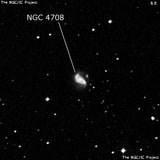NGC 4708 - галактика. Описание NGC 4708:, Галактика в созвездии Дева