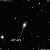 NGC 473 - спиральная галактика с баром. Описание NGC 473:, Галактика в созвездии Рыбы