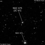 NGC 475 - эллиптическая галактика. Описание NGC 475:, Галактика в созвездии Рыбы