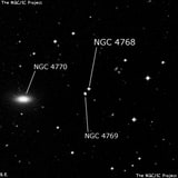 NGC 4768 - одиночная звезда. Описание NGC 4768:, Двойная звезда в созвездии Дева