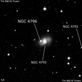 NGC 4796 - галактика. Описание NGC 4796:, Галактика в созвездии Дева