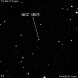 NGC 4805 - одиночная звезда. Описание NGC 4805:, Двойная звезда в созвездии Волосы Вероники