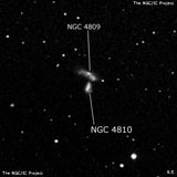 NGC 4810 - галактика. Описание NGC 4810:, Галактика в созвездии Дева