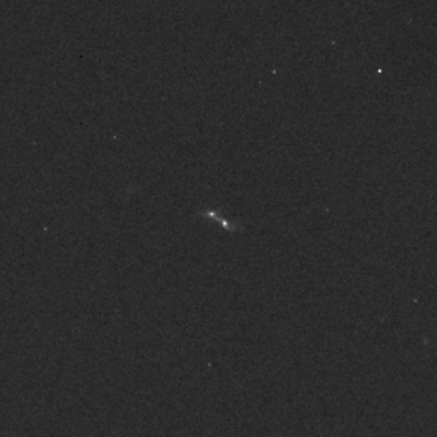 NGC 4837, Галактика в созвездии Гончие Псы