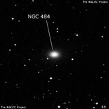 NGC 484 - галактика. Описание NGC 484:, Галактика в созвездии Тукан