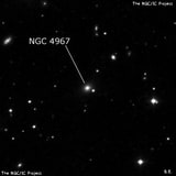 NGC 4967 - галактика. Описание NGC 4967:, Галактика в созвездии Большая Медведица
