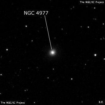 NGC 4977 - спиральная галактика. Описание NGC 4977:, Галактика в созвездии Большая Медведица