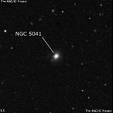 NGC 5041 - спиральная галактика. Описание NGC 5041:, Галактика в созвездии Волосы Вероники