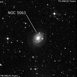 NGC 5063 - спиральная галактика. Описание NGC 5063:, Галактика в созвездии Центавр