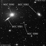 NGC 5086 - две звезды. Описание NGC 5086:, Двойная звезда в созвездии Центавр