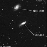 NGC 5183 - спиральная галактика. Описание NGC 5183:, Галактика в созвездии Дева