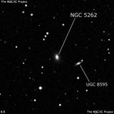 NGC 5262 - галактика. Описание NGC 5262:, Галактика в созвездии Малая Медведица