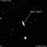 NGC 5263 - спиральная галактика. Описание NGC 5263:, Галактика в созвездии Гончие Псы