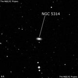 NGC 5314 - спиральная галактика. Описание NGC 5314:, Галактика в созвездии Малая Медведица