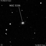 NGC 5336 - спиральная галактика. Описание NGC 5336:, Галактика в созвездии Гончие Псы