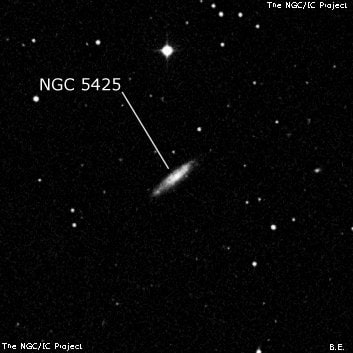 NGC 5425 - галактика. Описание NGC 5425:, Галактика в созвездии Большая Медведица