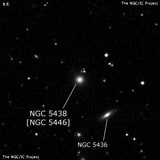 NGC 5438 - галактика. Описание NGC 5438:, Объект глубокого космоса в созвездии Волопас