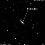 NGC 5463 - галактика. Описание NGC 5463:, Галактика в созвездии Волопас