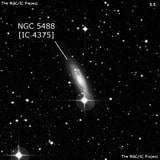 NGC 5488 - спиральная галактика с баром. Описание NGC 5488:, Галактика в созвездии Центавр
