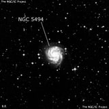 NGC 5494 - спиральная галактика. Описание NGC 5494:, Галактика в созвездии Центавр