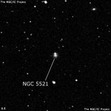 NGC 5521 - галактика. Описание NGC 5521:, Галактика в созвездии Дева