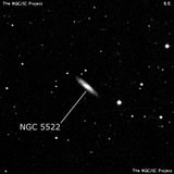 NGC 5522 - спиральная галактика. Описание NGC 5522:, Галактика в созвездии Волопас