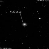 NGC 5550 - спиральная галактика. Описание NGC 5550:, Галактика в созвездии Волопас