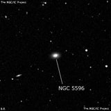 NGC 5596 - линзовидная галактика. Описание NGC 5596:, Галактика в созвездии Волопас