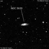 NGC 5630 - спиральная галактика. Описание NGC 5630:, Галактика в созвездии Волопас