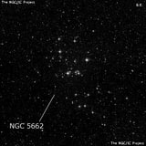 NGC 5662 - рассеянное скопление звёзд. Описание NGC 5662:, Рассеянное скопление в созвездии Центавр