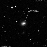 NGC 5770 - спиральная галактика с баром. Описание NGC 5770:, Галактика в созвездии Дева