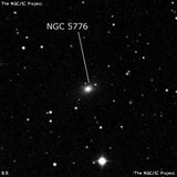NGC 5776 - спиральная галактика. Описание NGC 5776:, Галактика в созвездии Дева
