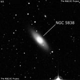 NGC 5838 - галактика. Описание NGC 5838:, Галактика в созвездии Дева