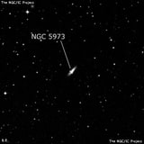 NGC 5973 - линзовидная галактика. Описание NGC 5973:, Галактика в созвездии Весы