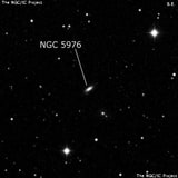 NGC 5976 - линзовидная галактика. Описание NGC 5976:, Галактика в созвездии Дракон