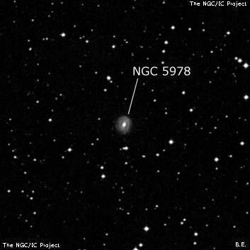 NGC 5978 - спиральная галактика. Описание NGC 5978:, Галактика в созвездии Весы
