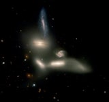 NGC 6027 - линзовидная галактика. Описание NGC 6027:, Галактика в созвездии Змея