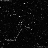 NGC 6031 - рассеянное скопление звёзд. Описание NGC 6031:, Рассеянное скопление в созвездии Наугольник