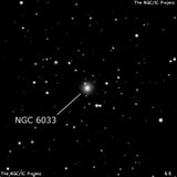 NGC 6033 - галактика. Описание NGC 6033:, Галактика в созвездии Змея