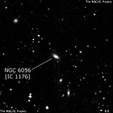 NGC 6056 - спиральная галактика с баром. Описание NGC 6056:, Галактика в созвездии Геркулес