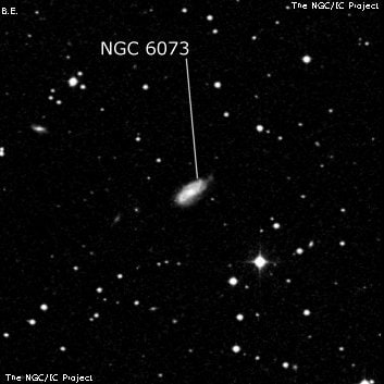 NGC 6073 - спиральная галактика. Описание NGC 6073:, Галактика в созвездии Геркулес