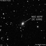 NGC 6079 - эллиптическая галактика. Описание NGC 6079:, Галактика в созвездии Малая Медведица